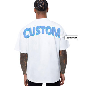 <span class=keywords><strong>3D</strong></span> Puff in ấn <span class=keywords><strong>t</strong></span> Áo sơ mi cotton đồng bằng <span class=keywords><strong>t</strong></span> Áo sơ mi cho nam giới quá khổ Puff Logo 250 GSM trống Crew Neck <span class=keywords><strong>t</strong></span> Áo sơ mi cho sản xuấ<span class=keywords><strong>t</strong></span> - Product Image 2