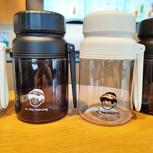 Large Capacity Direct Drinking Water Cup With Carrying Strap Reusable Plastic Cup For Travel Outdoor Sports Home Office Use - Product Image 3