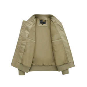 Veste de sport courte décontractée et légère, vintage, grande taille, personnalisable, veste de baseball tendance, style baseball ample, vêtements d'extérieur - Product Image 6