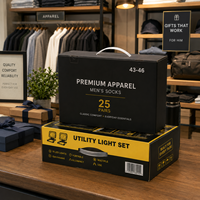 Boîte en carton ondulé personnalisable, écologique, portable, haute capacité, pour l'emballage de vente au détail, idéale pour les ensembles de costumes en gros