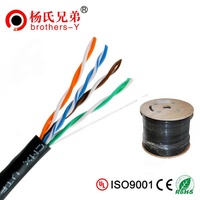 Kabel LAN Cat5 Cat5e Berpelindung Ftp Stp Utp Kecepatan Tinggi, Kabel Jaringan Internet Cat 5e