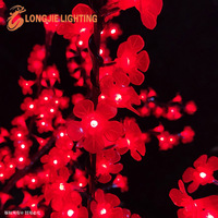 1944 LEDs H:2M Großhandel Professionelle Maßgefertigte Weihnachtsbeleuchtung Outdoor Künstlicher LED-Kirschblütenbaum-Lichterkette