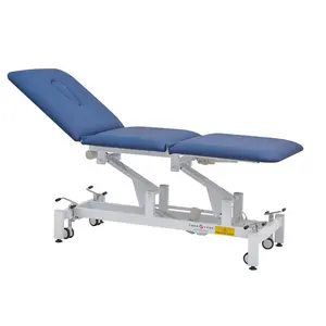 Clínica reabilitação preto ajustável terapia móvel sofá 3 tabela tratamento motor fisioterapia massagem cama elétrica