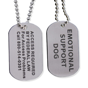 Nhà máy tùy chỉnh trống dogtags người đàn ông không gỉ của thép dogtags cho khắc - Product Image 2