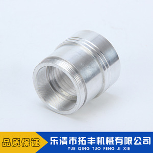 Insert fileté métrique Topway, pas grossier, 18 mm, droite, en aluminium poli, pour l'industrie générale - Product Image 3