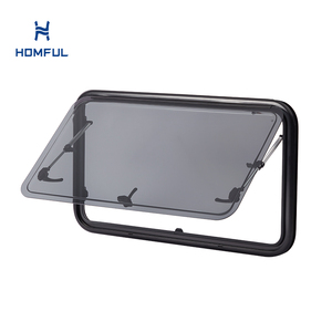 HOMFUL Stores Coulissants Transparents à Isolation Thermique pour <span class=keywords><strong>Camping</strong></span>-<span class=keywords><strong>car</strong></span>, Fenêtre Double Couche en Acrylique Creux pour Caravane - Product Image 1
