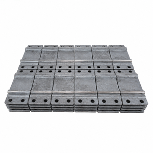 Sistema de Fijación de Vías Ferroviarias, Placa Base para Clip de Riel, Conjunto de Almohadilla para Riel - Product Image 1