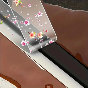 Cinta Adhesiva de PVC Impermeable para Cocina y Baño, Diseño de Plantas, Antimoho, para Encimeras y Inodoros, Venta al Por Mayor - Product Image 3