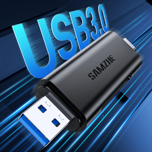 Lecteur de cartes haute vitesse <span class=keywords><strong>USB</strong></span>/Type-<span class=keywords><strong>C</strong></span> SAMZHE, double lecteur de cartes <span class=keywords><strong>SD</strong></span>/TF, <span class=keywords><strong>USB</strong></span>-<span class=keywords><strong>C</strong></span>, PC, tablette, téléphone portable, Apple 15/16, DJI Pocket3, caméra sportive, Vlog - Product Image 2