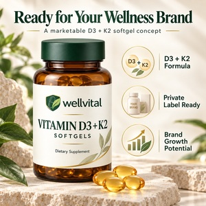 Complément <span class=keywords><strong>de</strong></span> Soutien à la Santé Féminine pour la Ménopause : Équilibre Hormonal, Vitamines D3 et K2 en Gélules Molles pour Femmes <span class=keywords><strong>de</strong></span> Plus <span class=keywords><strong>de</strong></span> 50 Ans - Product Image 4