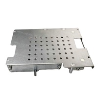 Pièces en tôle métallique personnalisées industrielles, déflecteur perforé pour dissipation thermique, boîtier de protection électronique en aluminium pour module PCB