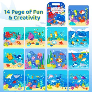 Giocattoli da Disegno Joycat, Libri da Colorare ad Acquerello, Attività da Viaggio, Regali di Compleanno per Bambini - Product Image 6