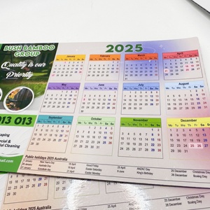 2024 2025 Custom Logo Coastal Tooth-Shaped Fridge Magnet Promotional New Year's Calendar for Dentist Souvenir or <strong>Gift</strong> - Product Image 4