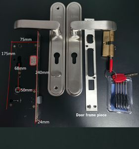 Nhà Máy Bán Hàng Trực Tiếp Chống Trộm Khóa Cửa Nội Thất Cửa Phòng Ngủ Cửa Xử Lý Khóa 6068 Cơ Thể <span class=keywords><strong>50</strong></span> Rộng Bảng Điều Chỉnh Xử Lý - Product Image 5