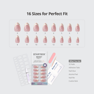 BTArtbox doux <span class=keywords><strong>Gel</strong></span> XCOAT 3D Floral presse sur les <span class=keywords><strong>ongles</strong></span> en gros court amande fait à la main bleu français pointe <span class=keywords><strong>faux</strong></span> <span class=keywords><strong>ongles</strong></span> - Product Image 2