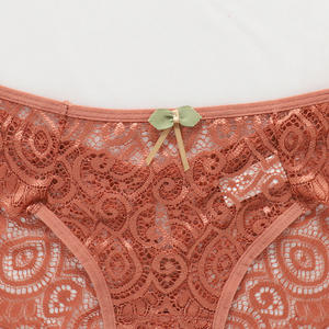 Của Phụ Nữ Trong Suốt Ren TRIM Panties với nịt tất vành đai bán buôn sexy đồ lót - Product Image 5