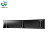Grille de ventilation amovible en maille filtrante, en plastique renforcé d'acier, anti-poussière, pour sortie d'air CVC, pour hôtel, bureau, centre commercial, plafond
