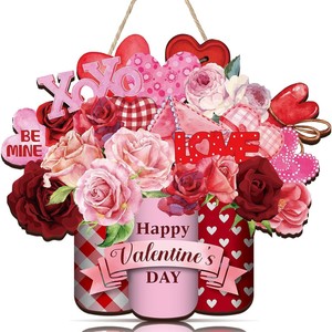 Juego de Adornos Colgantes para el Día de San Valentín DAMAI, Decoración Creativa para Colgar, Ambiente Romántico para Fiestas, Accesorios de Papel para Manualidades - Product Image 5