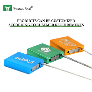 Scellé de câble numéroté en alliage d'aluminium <span class=keywords><strong>YUSTON</strong></span> YTCS003 de 4 mm de diamètre avec marquage laser pour la sécurité de la logistique internationale - Product Image 3