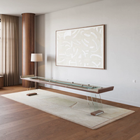 Table de palets en bois massif clair de luxe de haute qualité de 12 pieds pour les clubs de bar Sports d'intérieur