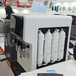 Distributeur d'eau de comptoir en plastique CE/CB, chaud/froid, avec trois robinets et filtre, pour usage domestique et hôtelier, tout-en-un - Product Image 1