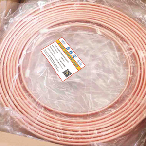 Tubo in Rame Puro al 99,9% di Alta Qualità su Misura per <span class=keywords><strong>Condizionatori</strong></span> d'Aria JIN LONG Commerciale HVAC Facile Installazione - Product Image 1