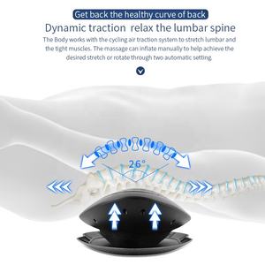 Vibrador <span class=keywords><strong>Lumbar</strong></span> eléctrico, compresa caliente, instrumento de tracción <span class=keywords><strong>Lumbar</strong></span> para el hogar, masajeador - Product Image 3