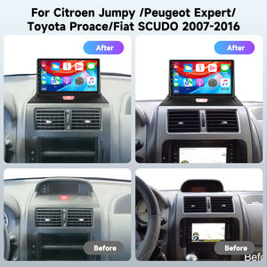 Podofo pour Citroen Jumpy / <span class=keywords><strong>Peugeot</strong></span> <span class=keywords><strong>Expert</strong></span> / Fiat SCUDO / Toyota Proace 9'' Qualcomm 8 Core Autoradio sans fil CarPlay/Android Auto - Product Image 5