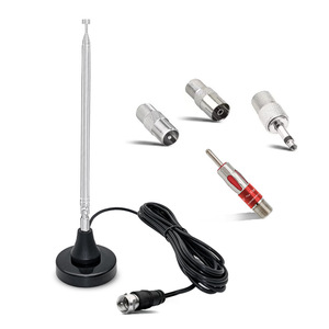 <span class=keywords><strong>Antena</strong></span> digital de <span class=keywords><strong>coche</strong></span> Toyoata FM/AM/DAB con diseño telescópico y conector de linterna estándar para uso doméstico - Product Image 4