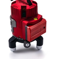 Niveau laser industriel et bricolage à faisceau vert 3D auto-nivelant et rotatif à 360 degrés, précision 1 mm/5 m, portée de travail 40 m