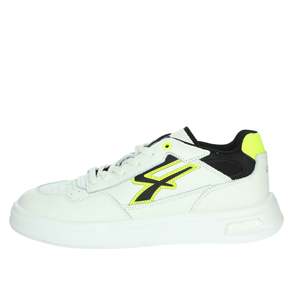 Zapatillas Deportivas para Hombre U Power UB20119 Blancas y Negras de Lona, Zapatos Modernos - Product Image 1