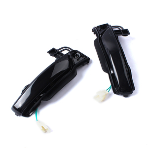 ไฟเลี้ยว LED สีดำแบบไดนามิกสำหรับรถยนต์ Autodragons ไฟเลี้ยวแบบเรียงลำดับสำหรับกระจกมองหลัง สำหรับรถ Jeep Grand Cherokee ปี 2011-2020 - Product Image 4