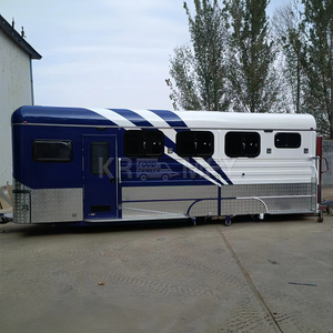 Remolque de Lujo para 2 Caballos, Estándar Australiano, Personalizado, con Neumáticos de Goma Sólida y Capacidad de Carga de 2000 kg para Transporte de Caballos - Product Image 4