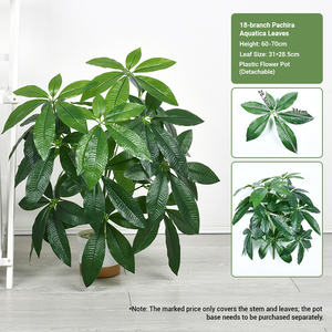 Cây trong chậu nhân tạo cảm ứng thực sự Dương Xỉ lớn cọ nhiệt đới lá cây chuối cho nhà trong nhà trang trí - Product Image 6