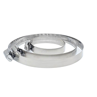 Pince Offre Spéciale boulon en acier inoxydable tube de tuyau collier de serrage clip gorge cerceau