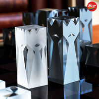 Jeu d'échecs de luxe en acrylique SHP, plateau transparent, pièces géométriques abstraites pour la décoration de la maison, décoration de bureau, cadeau