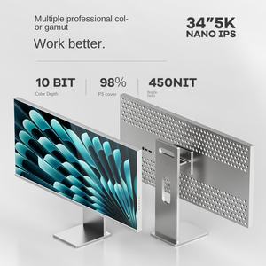 Panneau d'affichage 34 pouces <span class=keywords><strong>5K</strong></span> pour <span class=keywords><strong>LG</strong></span> NanoIPS avec coque en alliage d'aluminium XDR Wind Type-C Écran miroir 60Hz Taux de rafraîchissement - Product Image 4