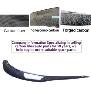 สปอยเลอร์หลังคาร์บอนไฟเบอร์ทรง PSM สำหรับรถยนต์ CLS C218 W218 ปี 2011-2019 - Product Image 4