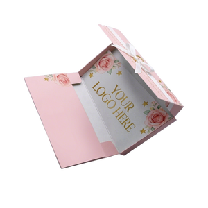 Boîtes cadeaux personnalisées OEM pour demoiselles d'honneur, fermeture magnétique, doublure en éponge gaufrée pour invitations de <span class=keywords><strong>mariage</strong></span> - Papier rigide écologique - Product Image 2