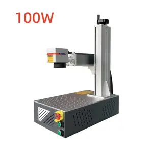 Jpt 100W Mopa M7 Fiber Markering Laser Draagbare Fiber Laser Markering Machine 100W