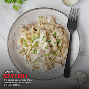 Cuillères et fourchettes jetables écologiques pour la crème glacée - Fournitures de camping et de restauration Biodégradables Sans BPA Sans danger pour les aliments Durables - Product Image 6