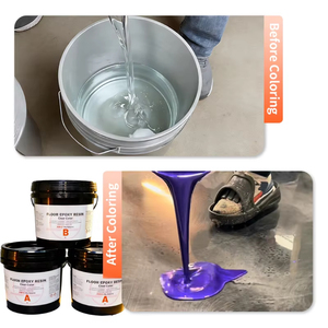 Revestimiento Epóxico Autonivelante de Alto Brillo 100% Sólido para Pisos, Metálico, Efecto Mármol 3D, Impermeable, Antideslizante, Resistente al Desgaste, Ecológico, RoHS - Product Image 3