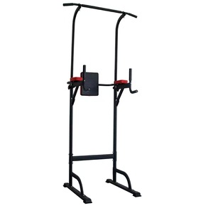 Estación de Barras <span class=keywords><strong>Paralelas</strong></span> Multifunción con Barra de Dominadas, Capacidad de 800 LBS, Altura Ajustable, Estación de Dips Portátil con Respaldo para Gimnasio en Casa - Product Image 5