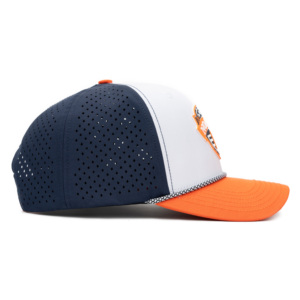 Gorra de golf TCAP China impermeable de 6 paneles con parche de PVC y cuerda, gorra de alto rendimiento - Product Image 4