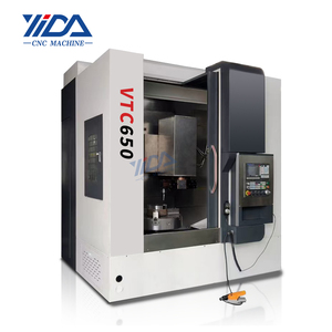 Torno CNC de Buen Precio VTC650 <span class=keywords><strong>VTC800</strong></span> VTC850 con Torreta de 8 Posiciones, Torno CNC Vertical de un Solo Husillo para Fresado y Corte - Product Image 1