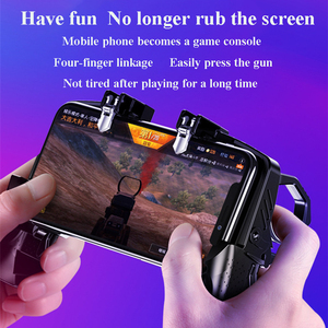 Mando K21 para móvil pu bg, mando para Smartphone, Joystick con <span class=keywords><strong>L1r1</strong></span>, botón de disparo, disparador de Metal - Product Image 6