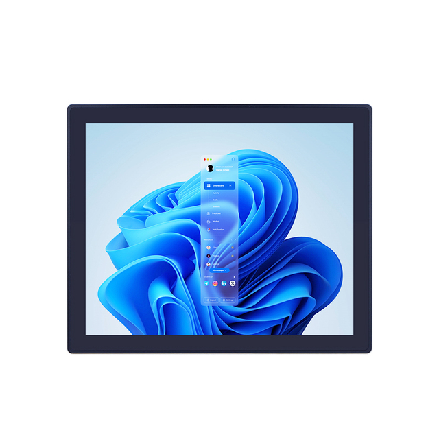 New 17-inch 4:3 Full Aluminum Touch Screen All-in-One PC | Intel Core I7-12th Gen | 32GB RAM + 2TB SSD | DVI/USB Ports | Black |