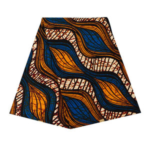 Tissu classique hollandais véritable en cire pour la couture de robes de soirée pour femmes, 100% polyester - Product Image 6