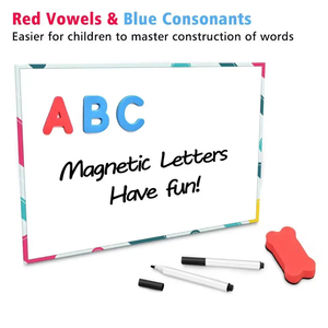 Juego Educativo de 208 Piezas de Letras del Alfabeto Magnéticas Coloridas con Tablero Magnético para Niños en Edad Preescolar, Juguetes de Aprendizaje para Niños Pequeños - Product Image 6