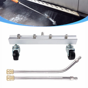 Nettoyeur de châssis de voiture 13'' pour lavage à pression avec lance angulaire à 45 degrés, 4 buses de pulvérisation, prise mâle 1/4'' – Outils de nettoyage automobile - Product Image 2